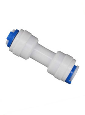 PE管3分管快接/家用净水器纯水机两通/对接塑料3分软管快接头特价