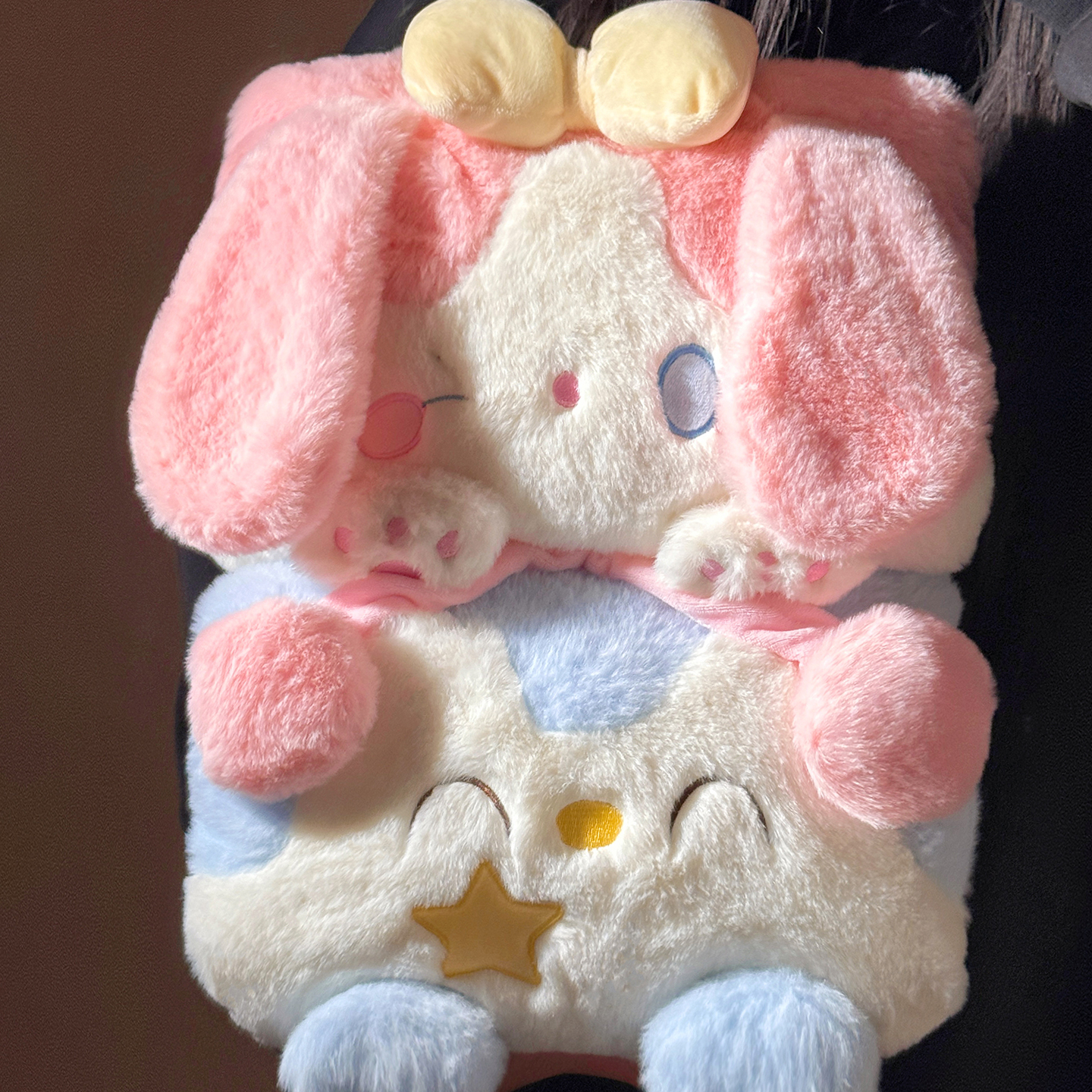 可爱插手式热水袋冬季暖肚子热敷