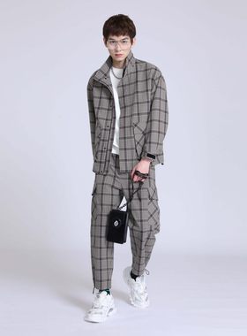 ALT阿恩蓝拓2024冬季宽松立领茄克AC10850557原699专柜正品