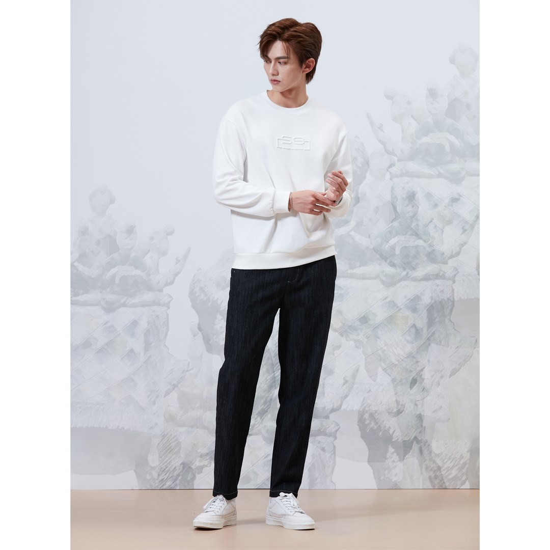 ALT阿恩蓝拓2022秋季宽松牛仔裤 BY20720042原299 专柜正品