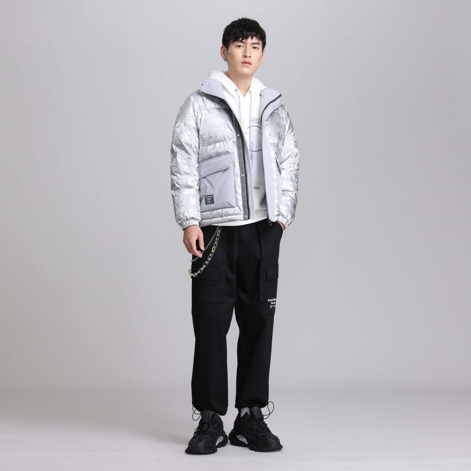 ALT阿恩蓝拓2023冬季短款羽绒服AC11090567原899专柜正品