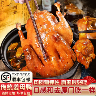 姜母鸭福建厦门特产名菜三坊七巷特色美食小吃加热即食卤鸭肉500g