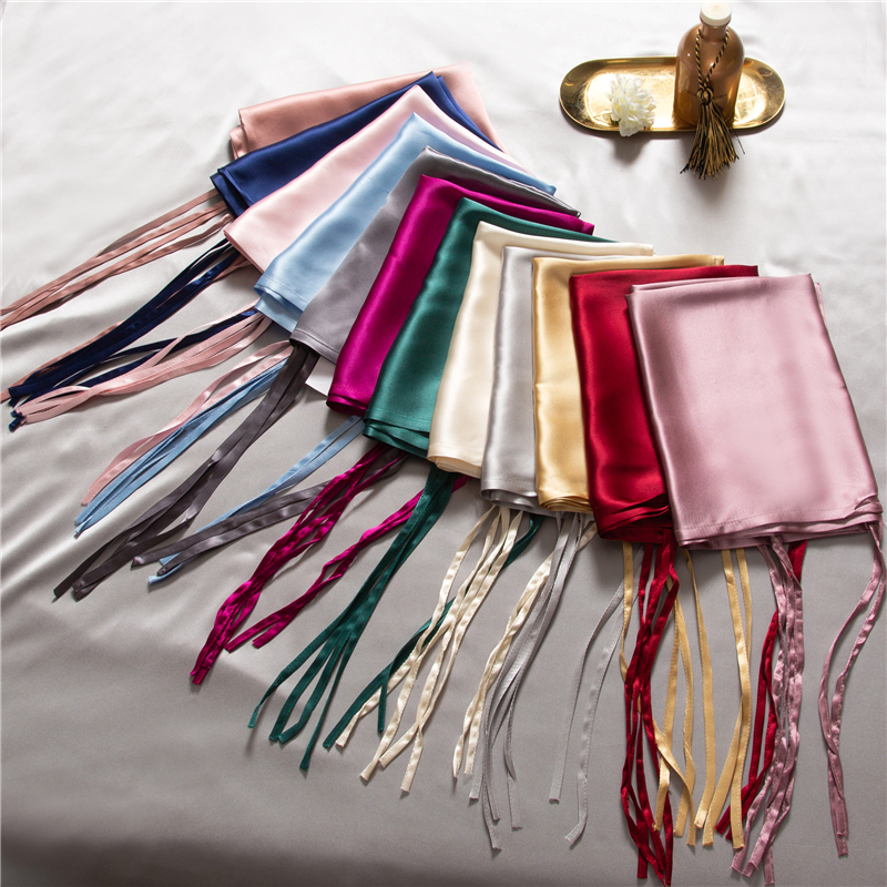 重磅22姆米真丝枕巾单只装丝绸