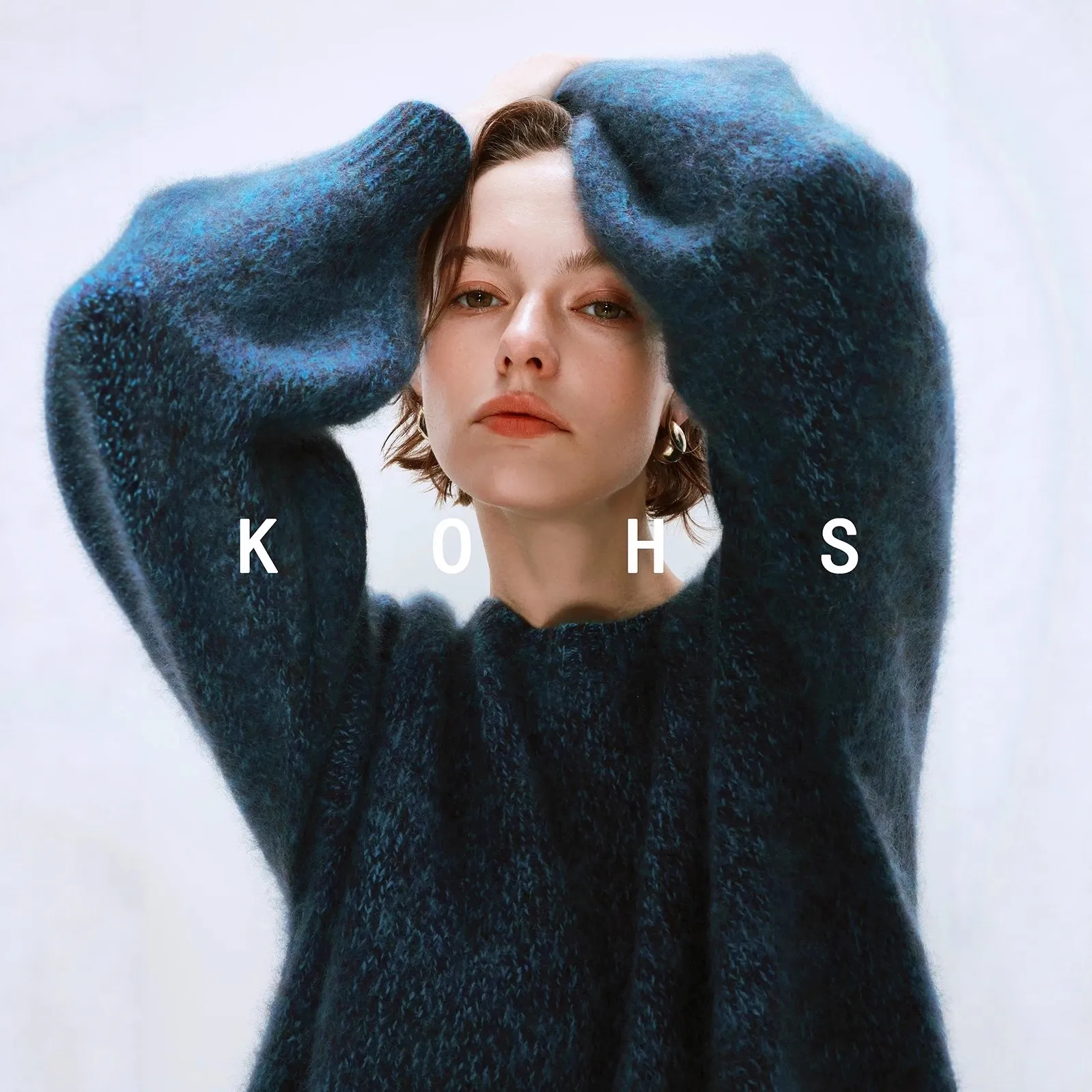 高克重拉绒羊毛衫 软糯亲肤毛绒松弛感拉毛花纱针织衫圆领毛衣女