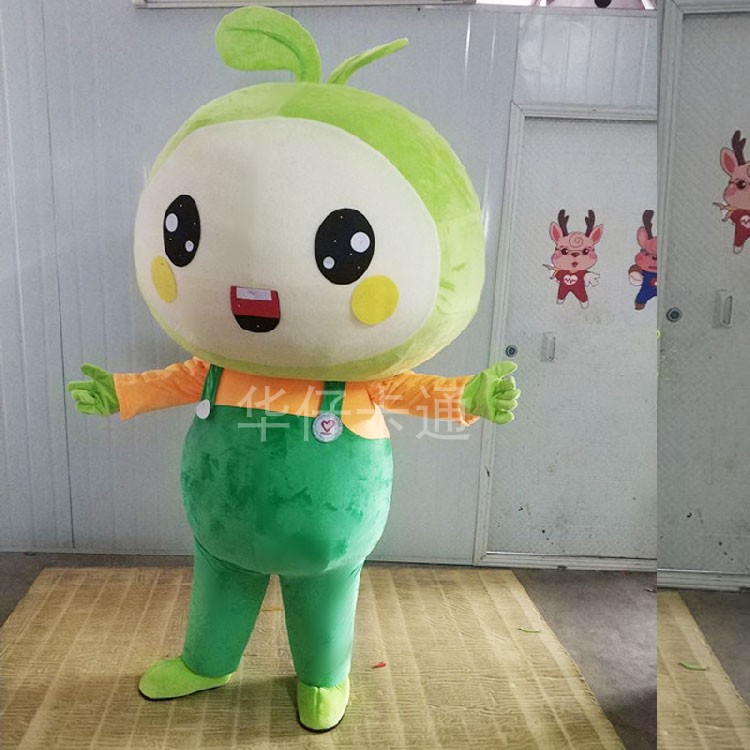 植物树叶卡通人偶服装树苗玩偶服