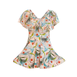 大码泳衣女款胖mm显瘦遮肚大胸薄胸垫游泳衣2026新款爆款妈妈泳装