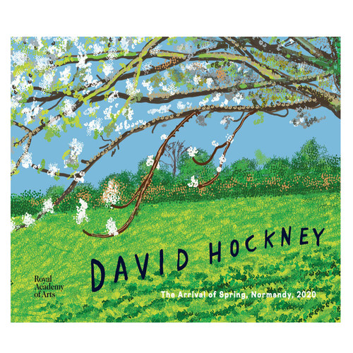 现货 英文原版 大卫霍克尼 春天的到来 诺曼底绘画 David Hockney: The Arrival of Spring in Normandy, 2020