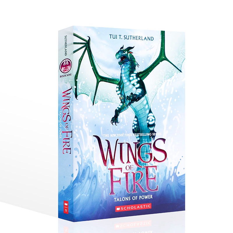 现货 英文原版 火翼飞龙9 海翼族的椰子测试 英文原版 Wings of Fire #9：Talons of Power 奇幻小说 Tui T Sutherland
