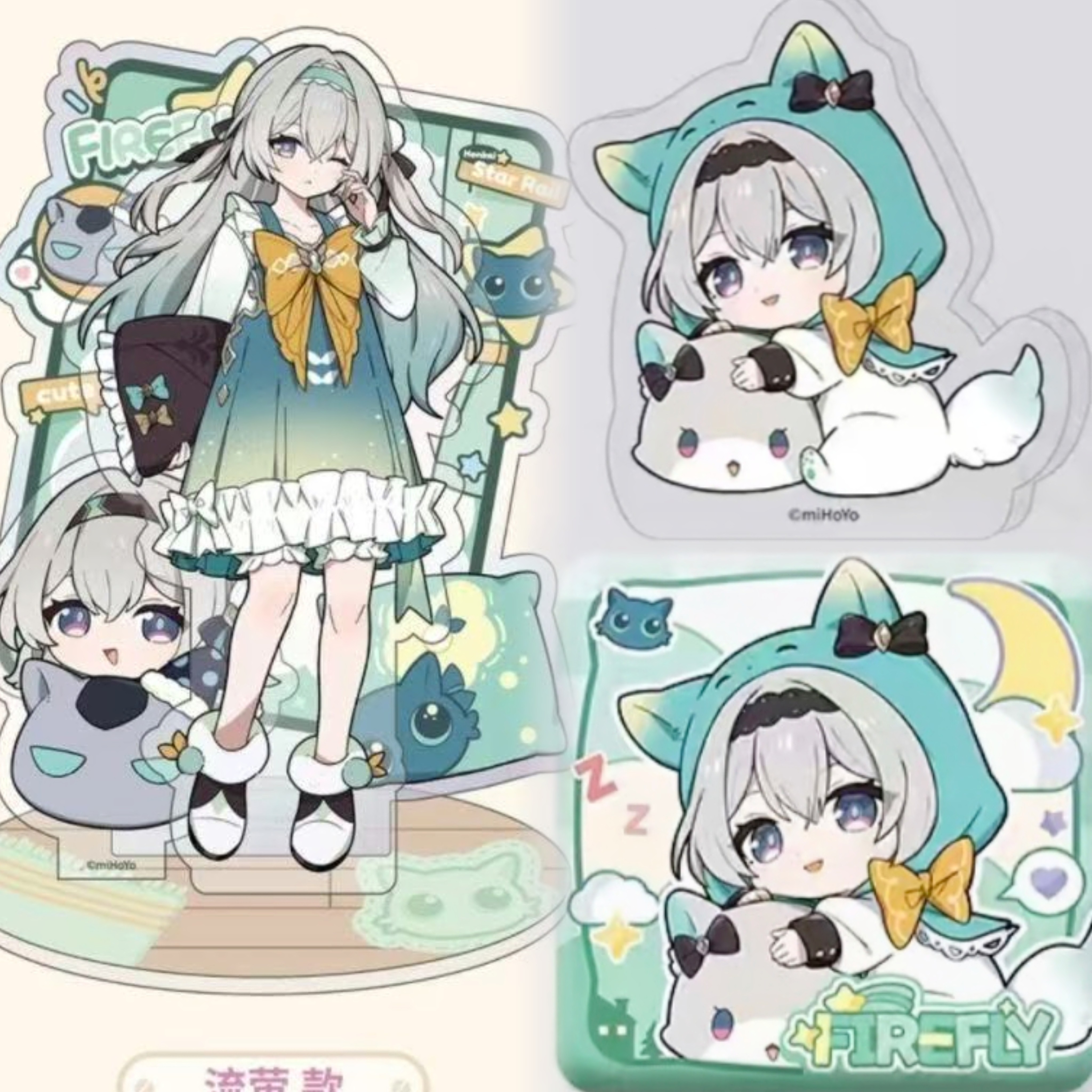 崩坏星穹铁道女生宿舍系列周边银狼卡芙卡知更鸟流萤爻光布洛妮娅