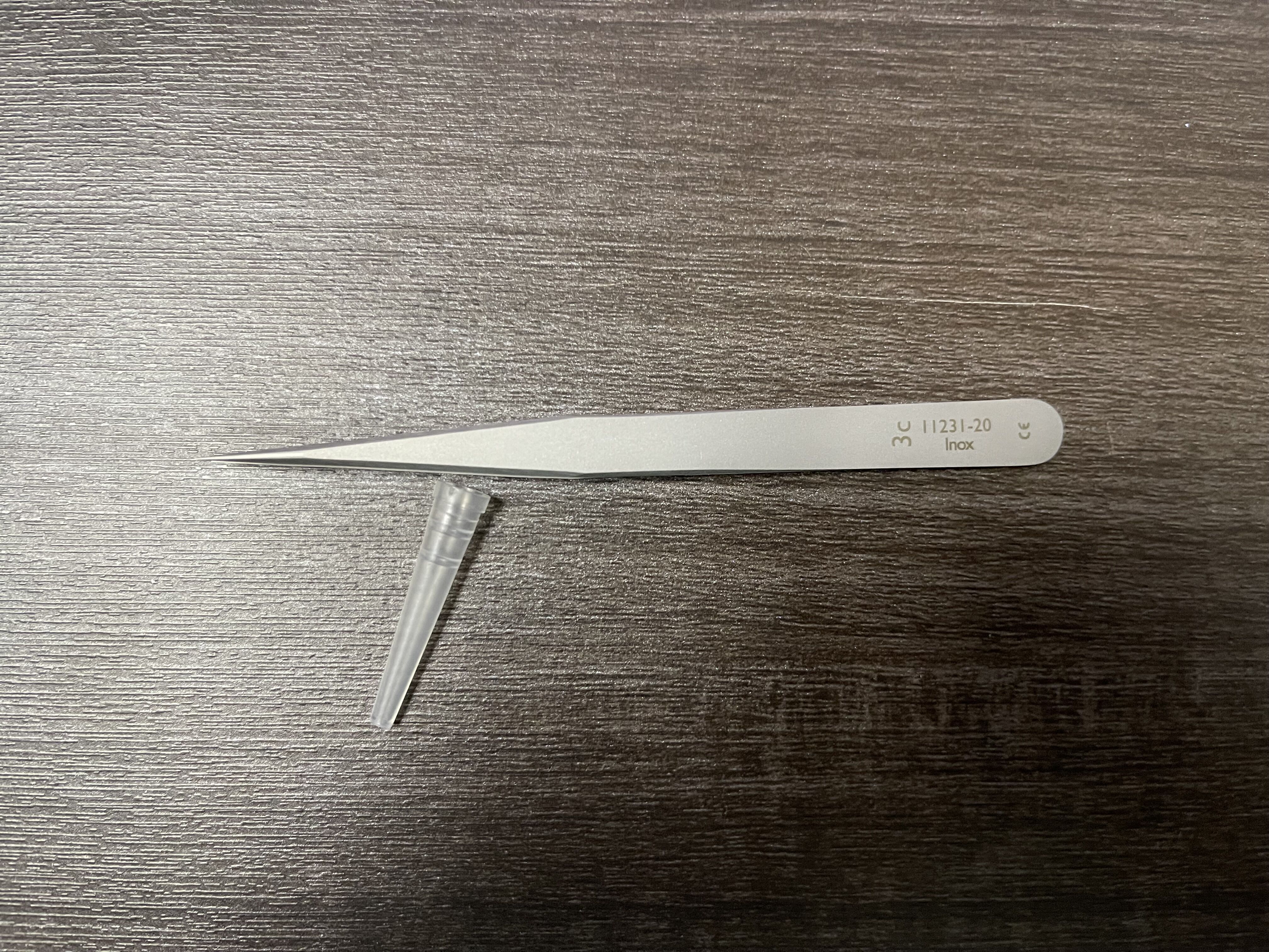 FST镊子11231-20 Dumont镊子#3C 实验室显微解剖镊子