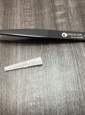 ideal-tek镊子00.SA.NE瑞士不锈钢黑色环氧树脂防静电电子组装镊