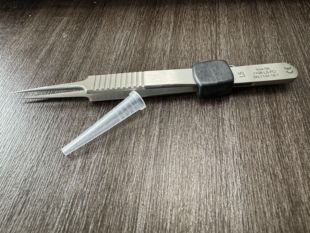 Dumont镊子1108-L5-PO 带滑动锁紧扣L5镊子 实验室精细镊子