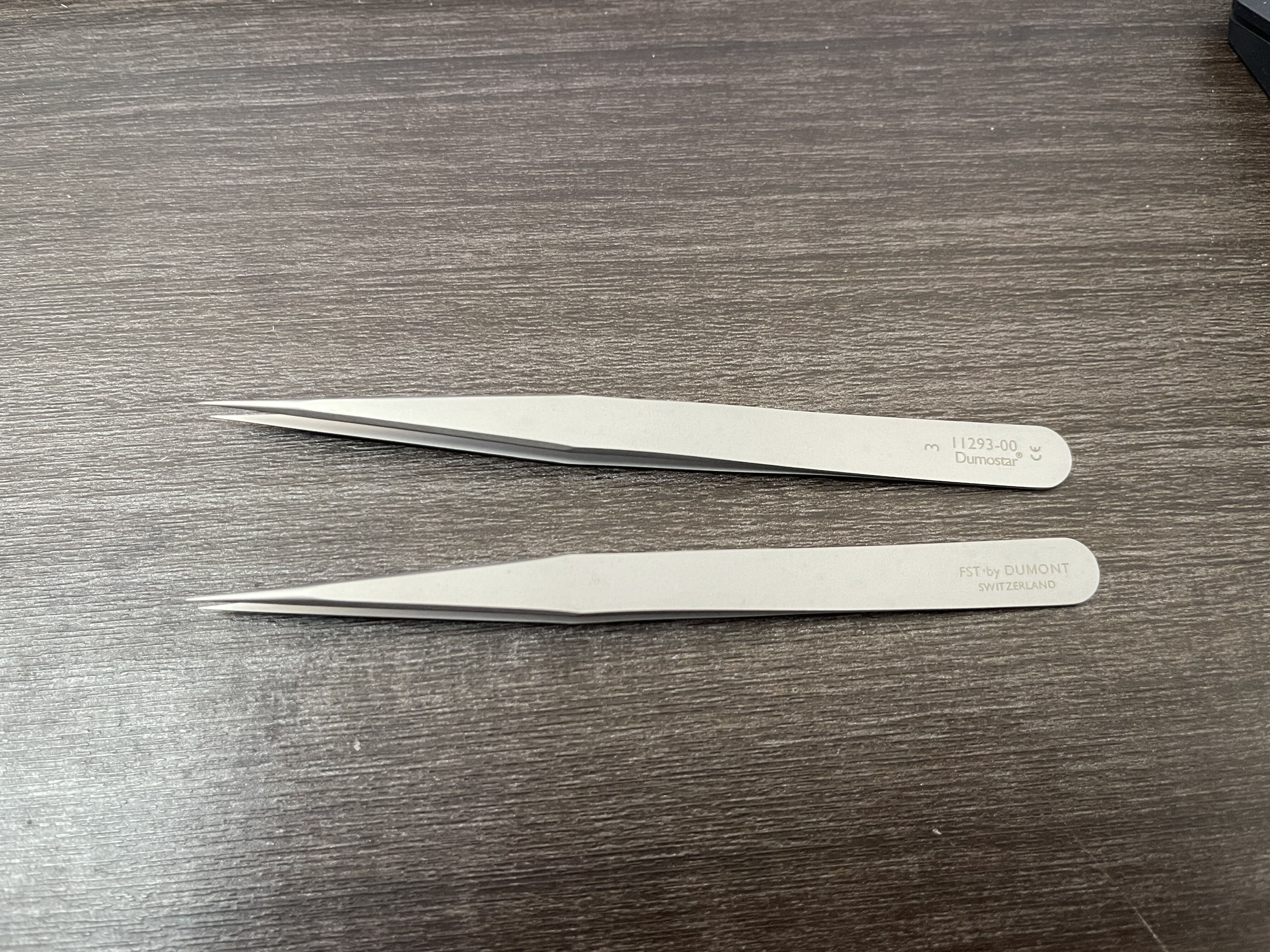 FST镊子11293-00 实验室解剖镊子3号 FST by Dumont