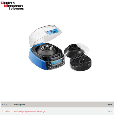EMS离心机72359-12 Gusto® High Speed Mini-Centrifuge