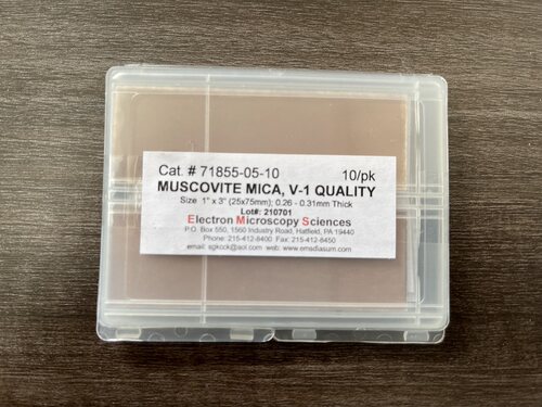 EMS云母片71855-05-10 AFM云母片25*75mm