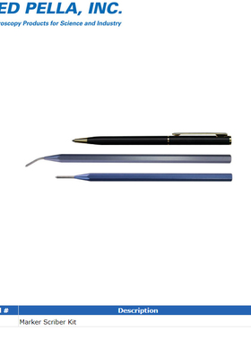 ted pella标记划线套装54355Marker Scriber Kit钢笔式钻石划线笔