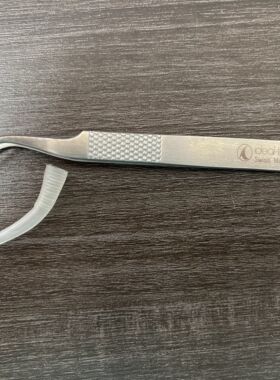 ideal-tek镊子7LUSO.S 实验室动物解剖弯头镊子