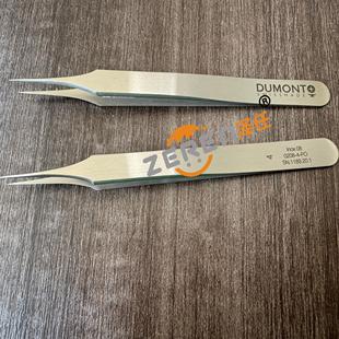 瑞士Dumont镊子0208-4-PO 进口显微解剖4号镊子 动物解剖尖头镊子
