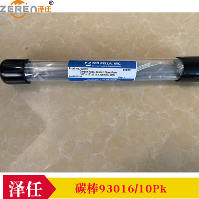 ted pella高纯度碳棒93016 Cressington碳涂层机碳棒6.15 x 305mm