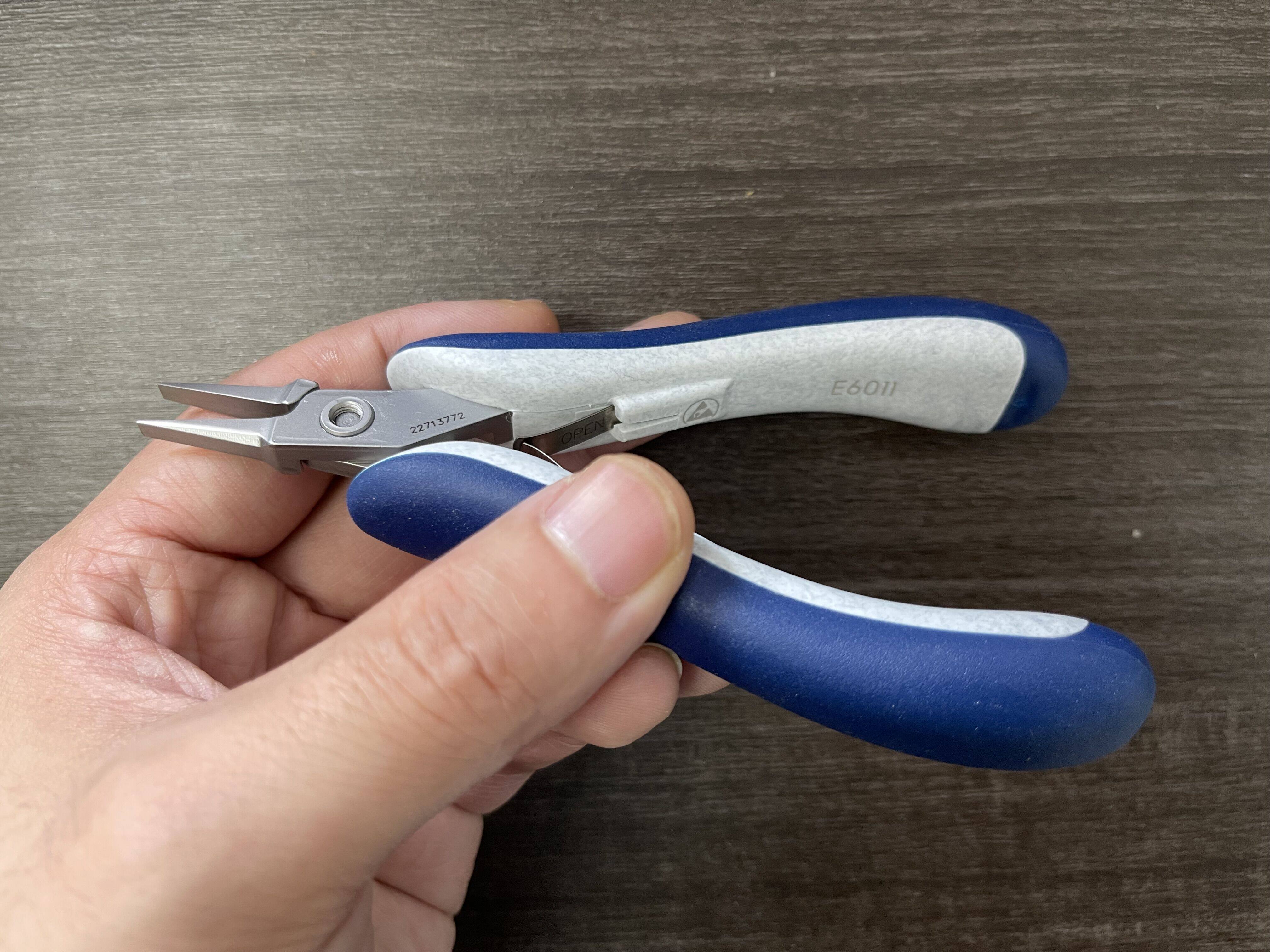 ideal-tek钳子E6011 防静电扁嘴钳 电气装配扁嘴钳