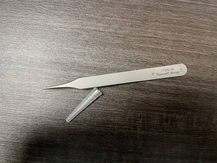 FST镊子11242-40 实验室显微解剖镊子#4 FST by Dumont