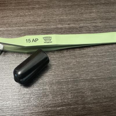 瑞士Regine镊子15AP-ORD-EE 绿色环氧树脂防静电切割剪线镊子