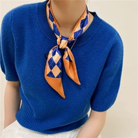 Линия колледжа алмаз обнаженная синяя апельсин