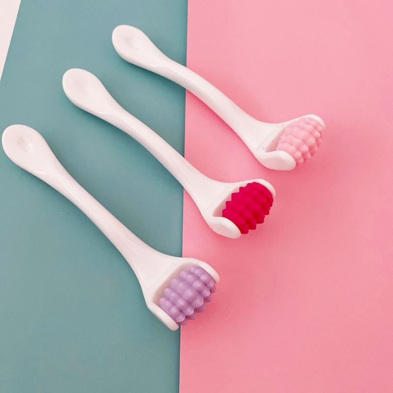 日本跨境美容仪冰滚轮美容护肤微针滚轮女士按摩滚轮家用冰滚轮