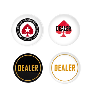 德州扑克专用庄码德扑dealer庄码压牌片德州扑克配件筹码庄家位庄
