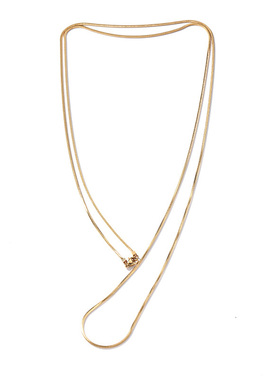 【四季可带蛇骨链】众多明星同款 时尚百搭素链铜合金蛇骨项链