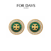 岁月经典 线原创logo圆形耳环 DAYS Classic 呼呼专享 FOR