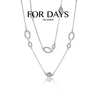 轻奢纹理椭圆长款 毛衣链 DAYS FOR