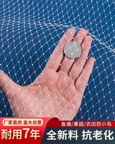 葡萄果树樱桃鱼塘草莓防鸟网