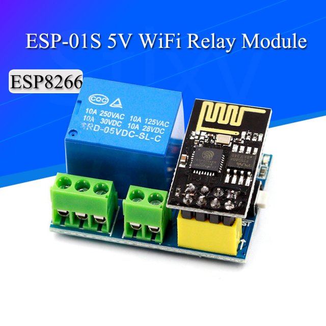 ESP8266 ESP-01S 5V WiFi Relay Module Things Smart Home Remot_虎窝淘