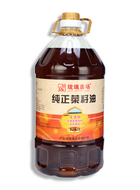 琉璃農场-纯正菜籽油10L