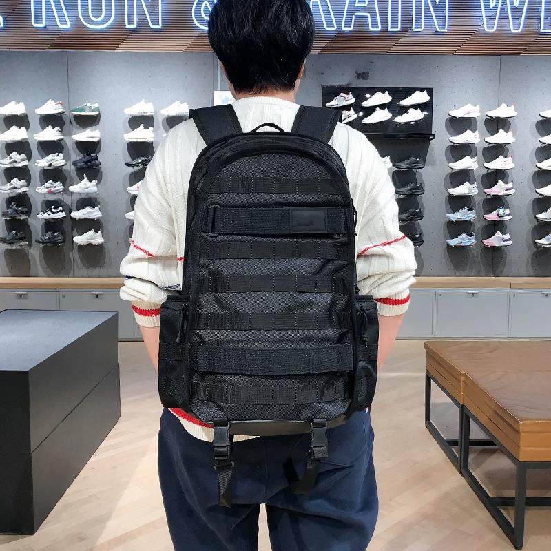 2025大容量双肩学生书包电脑包休闲旅行SB滑板运动登山篮球背包