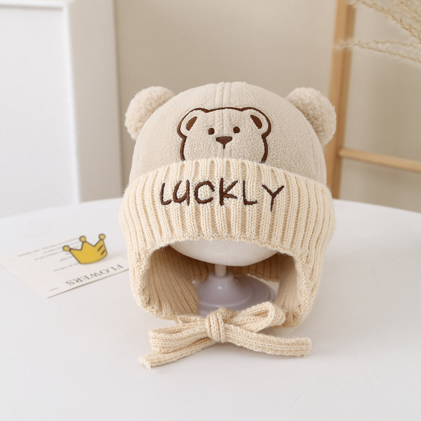 儿童帽子秋冬季保暖加厚针织毛线套头帽男女宝宝可爱超萌护耳帽潮,服饰配件/皮带/帽子/围巾,帽子,淘宝优惠券,粉丝福利购,淘宝优惠卷