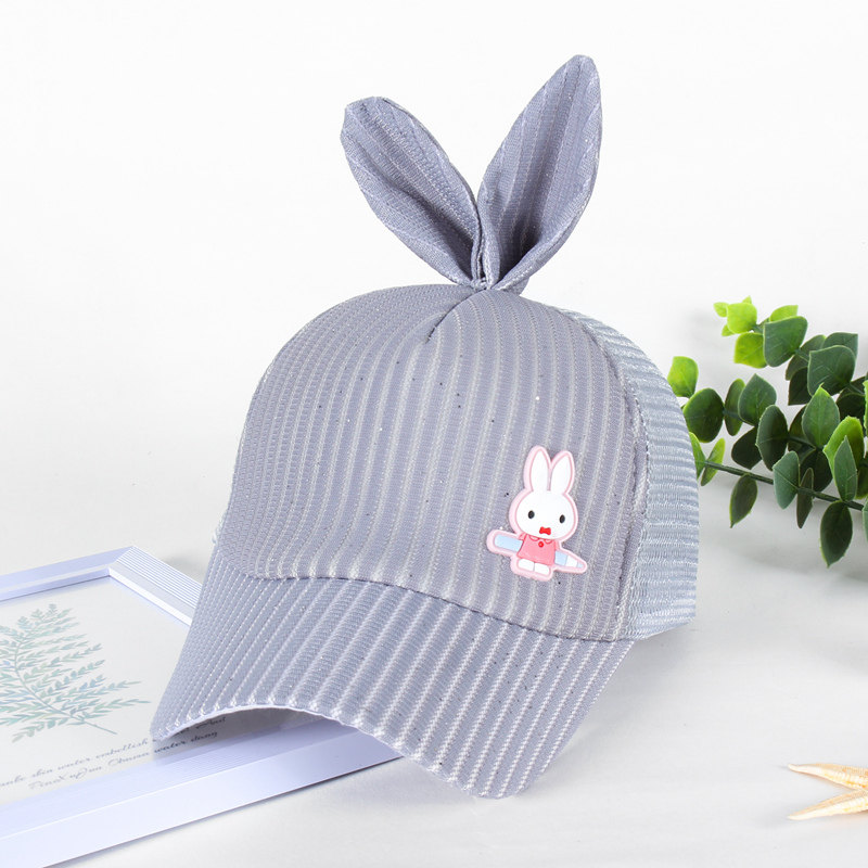 宝宝帽子夏天遮阳棒球帽儿童太阳帽女童小孩鸭舌帽网眼防晒太阳帽