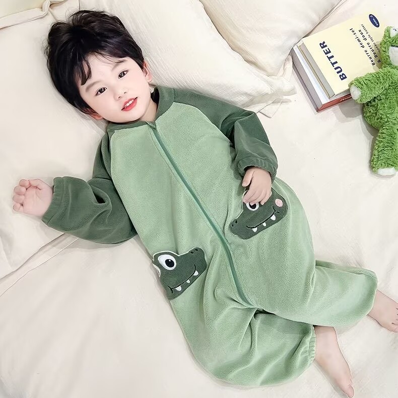 儿童立体恐龙连体睡衣