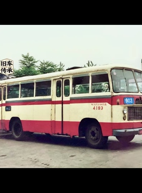 定制大型复古老式公交车模型摆件