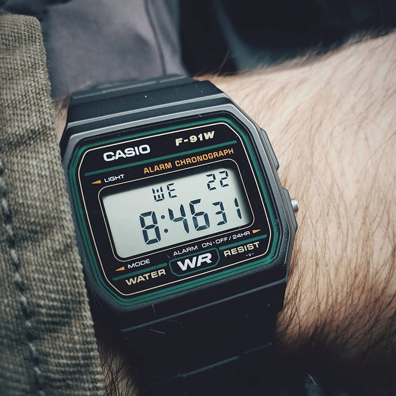 卡西欧CASIO 复古小方块电子表F-84W/F-91W男女经典款 中学生手表 手表 日韩腕表 原图主图