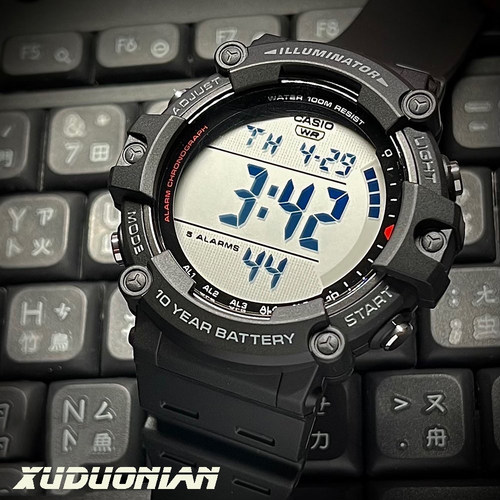 经典电子手表卡西欧复古