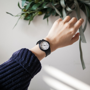 石英mq24情侣表 学生经典 casio卡西欧小黑表手表男女mw 59乔妹同款