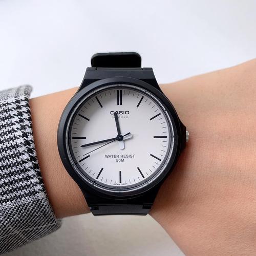 卡西欧日本指针式学生情侣表