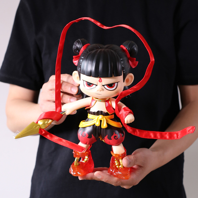 哪吒之魔童闹海大号仿真搪胶手办