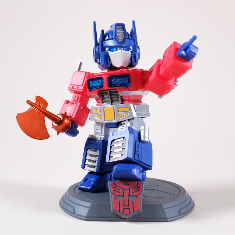 正版g1变形金刚擎天柱q造型收藏级超可动迷你手办汽车人解压玩具