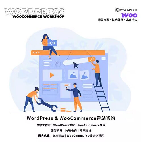 WordPress & WooCommerce建站咨询线上线下一对一指导