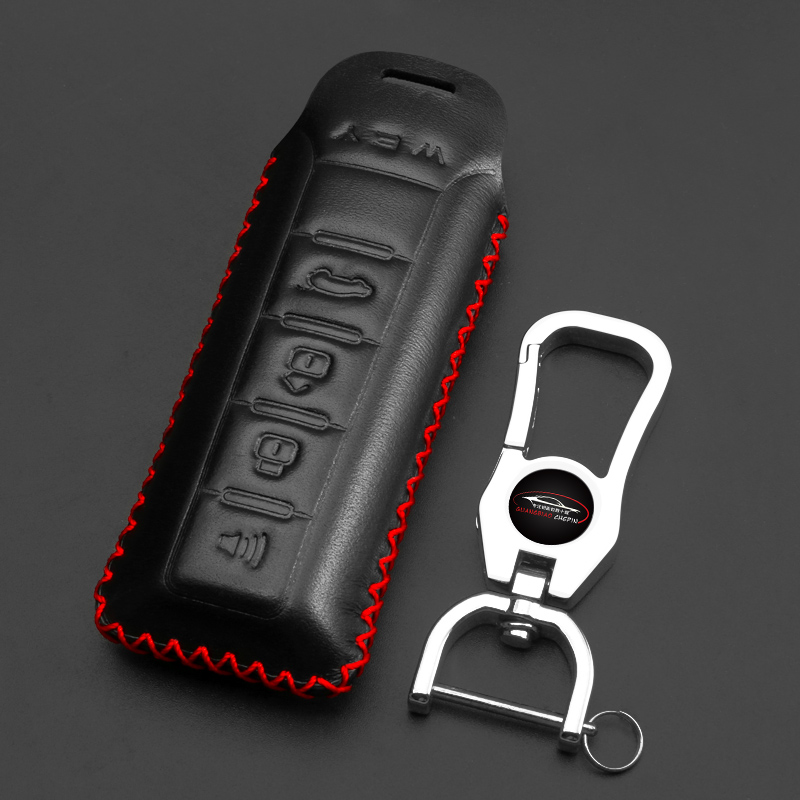 专用长城魏派WEY钥匙套vv5摩卡vv7坦克300汽车vv6哈弗钥匙包皮扣