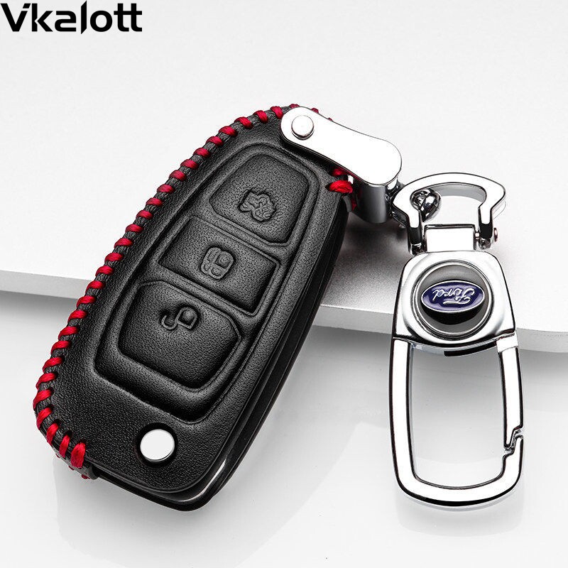 2019款翼虎钥匙套高档新福特翼虎车专用钥匙包真皮2018款2017智能