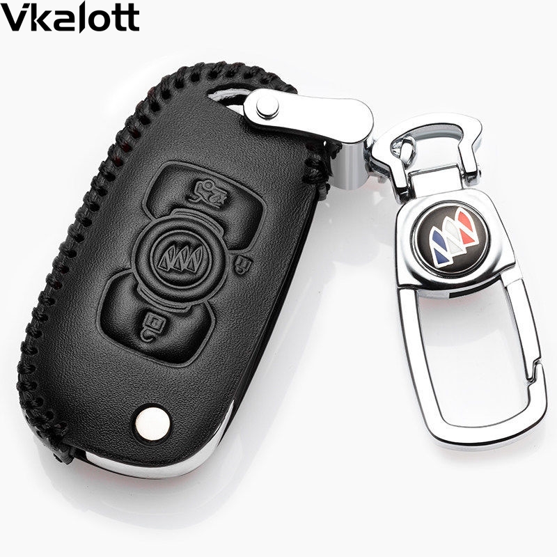 2021款别克凯越钥匙套2021新凯越车真皮保护钥匙包男士高档专用扣